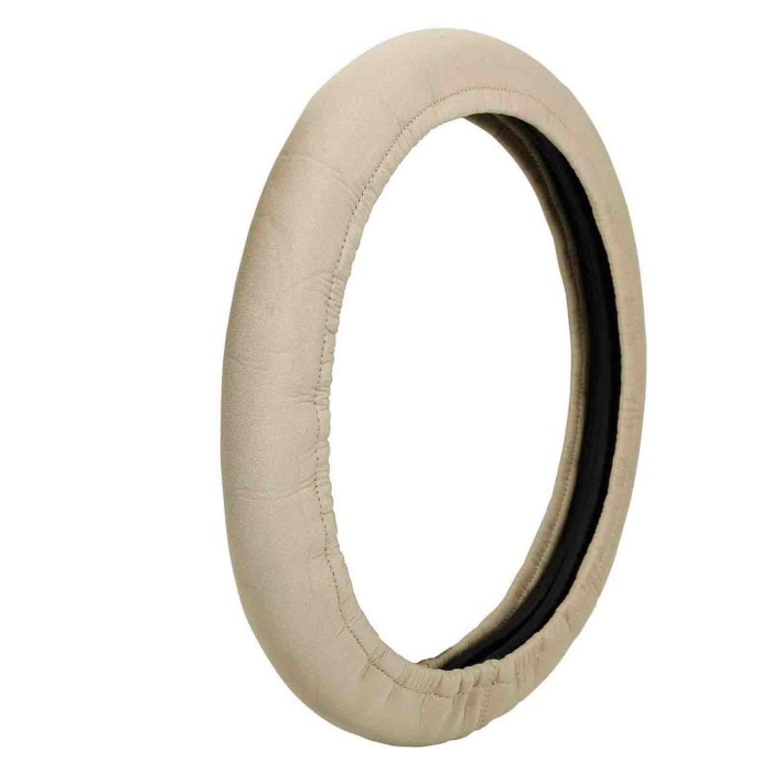33148-S-01.JPG Protector 2 In 1 Coprivolante Elasticizzato In Poliestere Beige Coprivolanti Elasticizzati In Poliestere