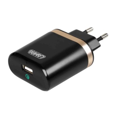 FG_QUALCOMM3.jpg Caricabatteria Da Rete Con 1 Porta Usb Qualcomm Quick Charge 3000 Ma 100/230v Caricabatteria Usb 100/230v