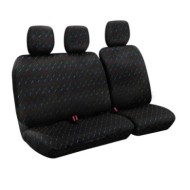 Dido 1 Set Fodere Per Furgone Senza Avvolgicintura Nero Set Fodere Per Furgone Senza Avvolgicintura Coprisedili Per Furgoni