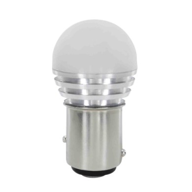 BAY15D.JPG 10/30v Mega Led 9 1 Smd X 9 Chips (p21/5w) Bay15d 1 Pz Scatola Bianco Lampadine A Led P21/5w Lampa Led