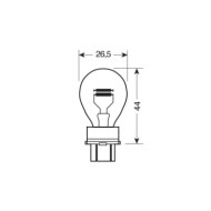 58089-S-01.JPG 12v Lampada 2 Filamenti P27/7w 27/7w W2 5x16q 2 Pz Scatola Lampadine Standard Line Ausiliarie Lampa Alogene