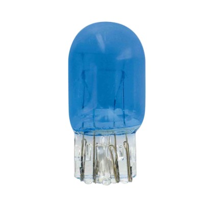 A011.JPG 12v Lampada Con Zoccolo Vetro Blu Xe 2 Filamenti (w21/5w) 21/5w W3x16q 2 Pz Scatola Lampadine Blu Xe Series Lampa Aloge
