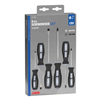 59532-S-01.JPG Set 6 Giraviti Assortiti Cacciaviti Utensili