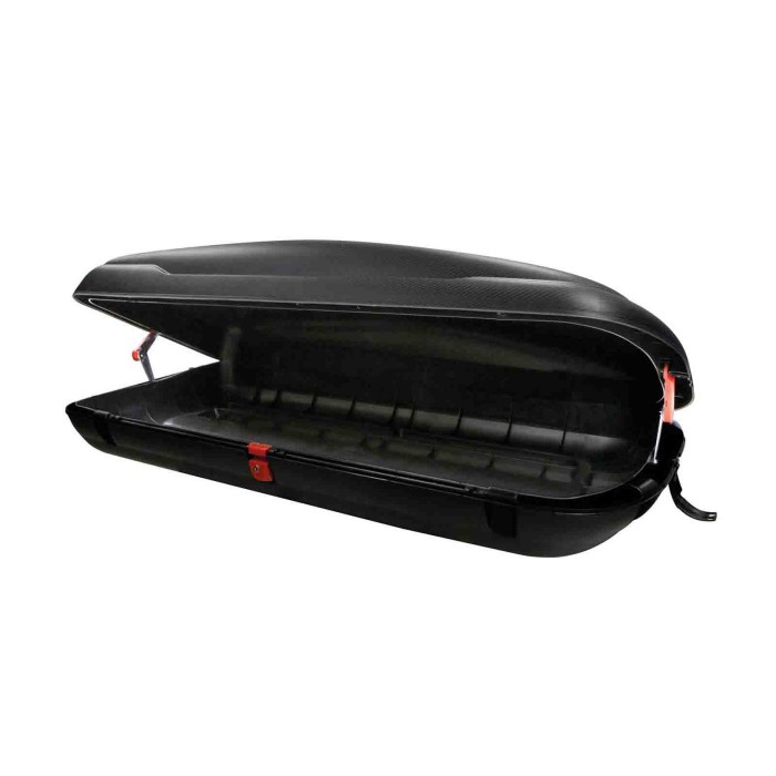 60134-S-02.JPG Gran Pree Box Tetto In Polipropilene 400 Litri Nero Carbon 400l Box Tetto Gran Pree Box Tetto