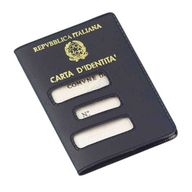 65332-C-01.JPG Porta Carta D'identità Cartacea (vecchio Formato) Portadocumenti Portaoggetti