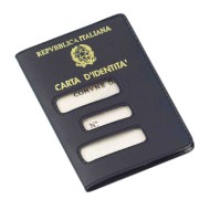 Porta Carta D'identità Cartacea (vecchio Formato) Portadocumenti Portaoggetti