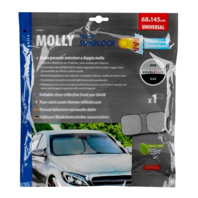 66829-S-01.JPG Molly Sunblock Scudo Parasole Anteriore A Doppia Molla 145x68 Cm Scudi Parasole Tendine Parasole