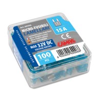 69996-S-01.JPG Set 100 Micro Fusibili Lamellari 12/32v 15a Fusibili Fusibili