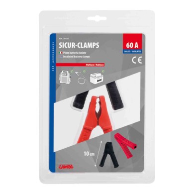 70125-S-01.JPG Sicur Clamp Pinze Batteria Isolate 10 Cm 60a Pinze Batteria Accessori Per Batteria