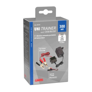 70175-S-01.JPG Uni Trainer Allenatore Automatico Per Batterie 12v 300 Ma Caricabatterie Accessori Per Batteria