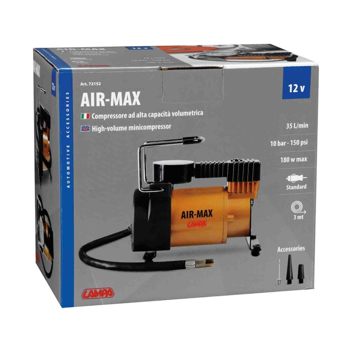 72152-S-01.JPG Air Max Compressore 12v Kit Riparazione Pneumatici E Compressori Kit Riparazione Pneumatici