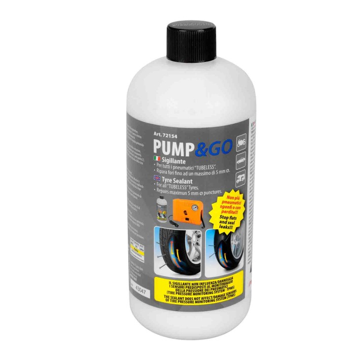 72154-S-01.JPG Ricambio Sigillante 500 Ml Kit Riparazione Pneumatici E Compressori Kit Riparazione Pneumatici