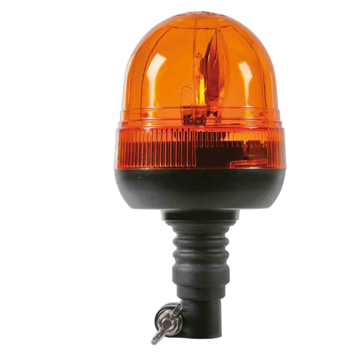 73002-S-02.JPG Rh 3 Luce Di Segnalazione Alogena Con Base Flessibile E Attacco Din 12/24v Luci Di Segnalazione Alogene Luci Di S