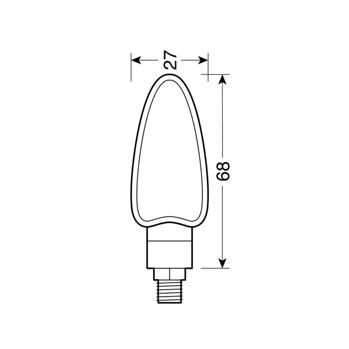 90092-S-01.JPG Arrow Halo Indicatori Direzione 21w Nero Alogeni Indicatori Direzione