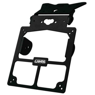 90153-C-01.JPG Xtreme Portatarga Universale Nero Portatarga Per Moto Portatarga