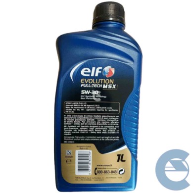 147985-large_default.jpg Elf Evolution Full Tech Msx 5w-30 Olio Motore Per Alte Prestazioni
