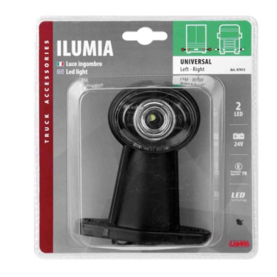 97913-C-01.JPG Ilumia Luce Perimetrale A 2 Led 24v Diritta Corta Universale Montaggio In Superficie Luci Perimetrali