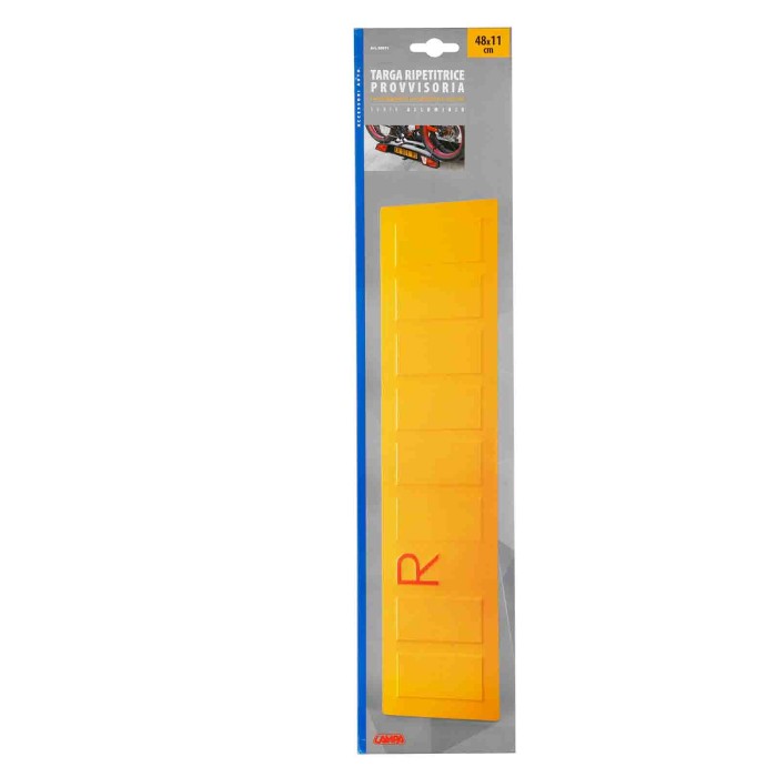 98071-C-01.JPG Targa Ripetitrice Provvisoria Per Rimorchi 480x110 Mm Portatarga Targhe E Contrassegni