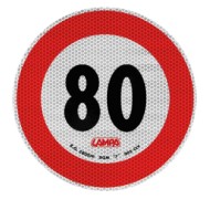 Contrassegno Limite Velocità 80 Km/h Contrassegni Targhe E Contrassegni