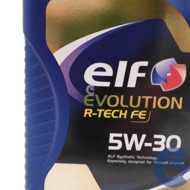 Elf evolution rn-tech fe 5w30 lt.1 olio motore acea c4 201454