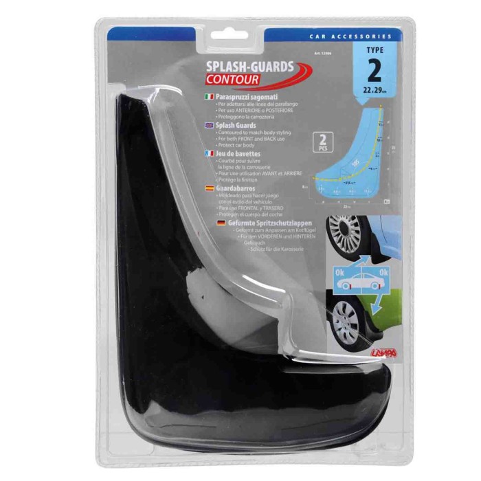 12506-C-01.JPG Splash Guards Contour Paraspruzzi Sagomati Type 2 300c 4p-300c Touring-avenger Paraspruzzi Paraspruzzi
