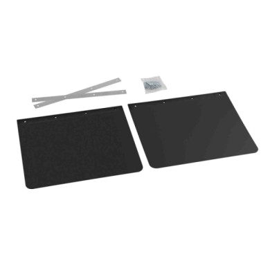 14014-S-01.JPG Coppia Paraspruzzi Camion In Pvc Nero 62x40 Cm Paraspruzzi Paraspruzzi