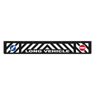 14262-S-02.JPG Paraspruzzo Lungo In Pvc Segnaletica In Rilievo 240x35 Cm Nero Long Vehicle Paraspruzzi Paraspruzzi