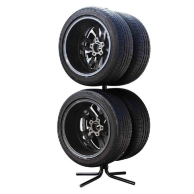 15955-S-03.JPG Pp 1 Albero Per Supporto Cerchi E Pneumatici Auto Parcheggio