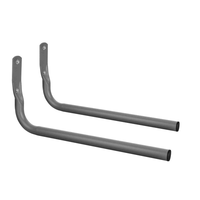 15968-S-02.JPG Xl Wheel Hangers Set Ganci Porta Gomme E Cerchioni Da Parete Auto Parcheggio