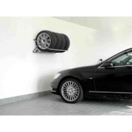 15971-A-01.JPG Xl Foldable Rack Supporto Porta Gomme E Cerchioni Da Parete Richiudibile Auto Parcheggio