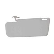 1707100.jpg Famac Pantina Parasole Con Specchio E Tasca Fiat Panda 2003 17 071 Dx