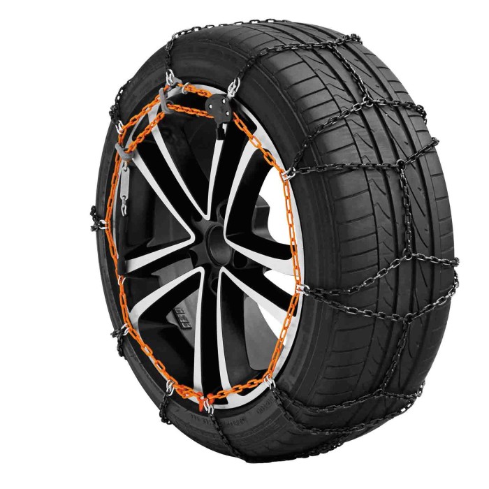 16406-S-01.JPG X 9 Catene Da Neve Autovetture 4.5 Catene Per Auto Catene Da Neve