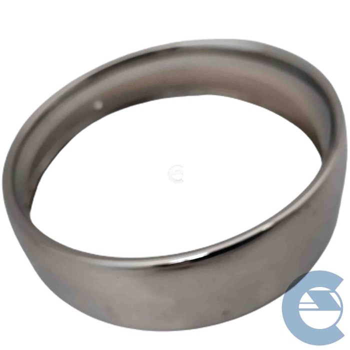 FAMAC 230200 KIT 2 CORNICI FARI ANTERIORI CROMATE DESTRA E SINISTRA SPECIFICHE PER 500 F/L/R D'EPOCA DAL 1957 AL 1977. COLORE AR