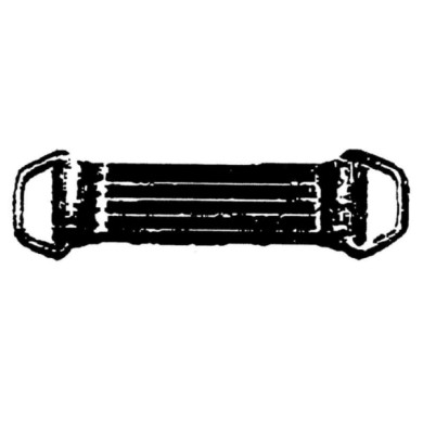142116-large_default.jpg Famac Serie Kit 2 Pezzi Cinghia Martinetto Per Fiat 500 F L 127 27 029 Cric Solleva Auto