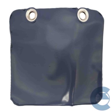 FAMAC 3601600 SACCA VASCHETTA TERGICRISTALLO SPECIFICA PER 500 F/L/R D'EPOCA DAL 1957 AL 1977. BORSA CONTENITORE COLORE BLU.PROD