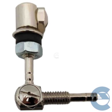 FAMAC 3602100 SERIE KIT COPPIA 2 PEZZI SPRUZZATORE UGELLO CROMATO PER LAVAVETRI SPECIFICO PER 500 F/L/R D'EPOCA DAL 1957 AL 1977