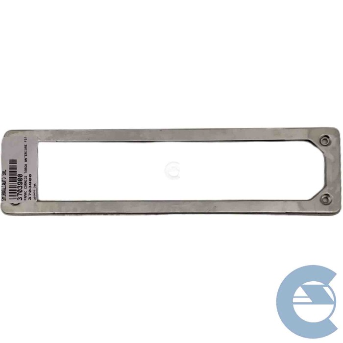 fam3703900 (2).jpg Famac Cornice Anteriore Targa Vecchio Tipo Fiat 500 In Acciaio 37 039