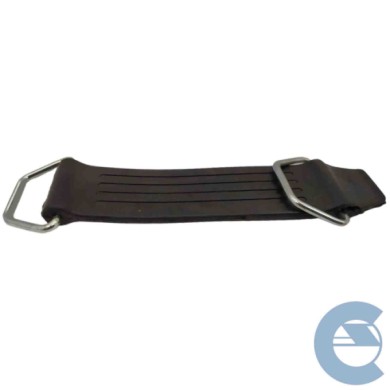 BATTI 1.jpg Famac Kit 3 Pezzi Cinghia Martinetto Schienale Ruota Di Scorta Per Fiat 500 F L R 127 27 029