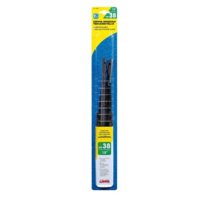 19052-S-01.JPG Standard Spazzole Tergicristallo 38 Cm (15") 2 Pz 155-33-a3 3p-a3 5p-a4 Avant Tergi Confezione 2 Pz Lampa Tergicr