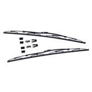 Standard Spazzole Tergicristallo 48 Cm (19") 2 Pz 124 Spider-166-a3 3p-a3 5p Tergi Confezione 2 Pz Lampa Tergicristalli