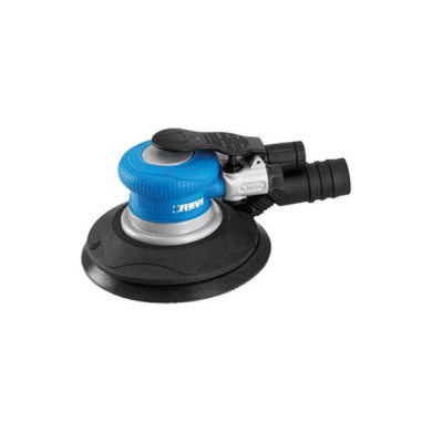 scontornate-Recuperato.jpg Fervi 0419 Levigatrice Pneumatica Rotorbitale Da 150mm Con Aspirazione