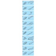 19174-S-01.JPG Raptor Hybrid Spazzola Tergicristallo 60 Cm (24") 1 Pz 500-500c-595-695 Biposto Tergi Confezione 1 Pz Lampa Tergi