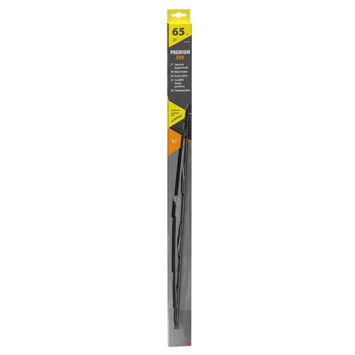 19192-S-01.JPG Premium Evo Spazzola Tergicristallo 65 Cm (26") 1 Pz Serie 5 (e39) Tergi Confezione 1 Pz Lampa Tergicristalli