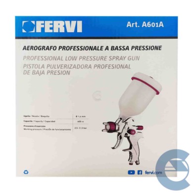 Fervi AEROGRAFI A601A + A602A Promo 2 Pezzi
