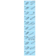 19323-S-01.JPG Skylon Spazzola Tergicristallo 60 Cm (24") 1 Pz 500-500c-595-695 Biposto Tergi Confezione 1 Pz Lampa Tergicristal