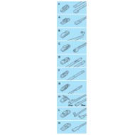 19339-S-01.JPG Gran Pree Speed Spazzola Tergicristallo 55 Cm (22") 1 Pz 147 3p-147 5p-156 4p Tergi Confezione 1 Pz Lampa Tergicr