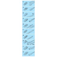 19341-S-01.JPG Gran Pree Speed Spazzola Tergicristallo 60 Cm (24") 1 Pz 500-500c-595-695 Biposto Tergi Confezione 1 Pz Lampa Ter