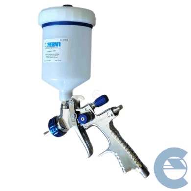 AEROGRAFO LVMP CON CONTENITORE A GRAVITA’ FERVI A901A