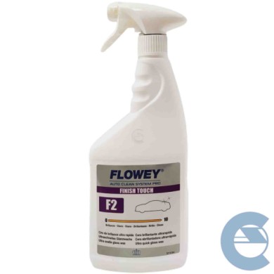 Flowey Cera ABRASIVA F2 Finish Touch per Car Detailing Polish CARROZZERIA Auto