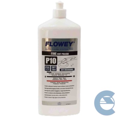 Flowey Polish Auto P10-1 Alta BRILLANTEZZA PLUCIDATURA CARROZZERIA Car Detailing